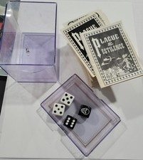 1993 PLAGUE & PESTILENCE card game box COMPLETE Hillary's 2nd