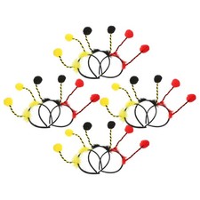 12Pcs Reusable Bee Party Headbands with Antennae for Teens Women Assorted Colors