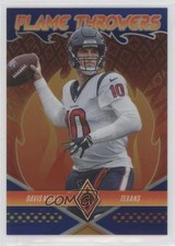 2022 Panini Phoenix Flame Throwers Blue 6/35 Davis Mills #FT-21 nd3