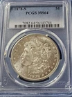 1878-S PCGS MS 64 Morgan Silver Dollar. Fresh!!!