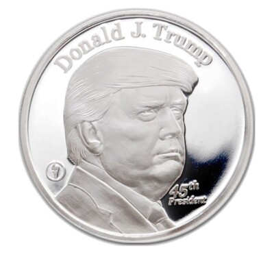 President Trump Silver Round The Donald Trump Coin - .999 Pure