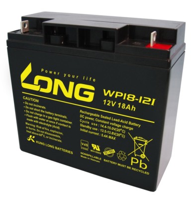 Long AGM Batterie Akku Gel Blei Rasentraktor Viking 12V-18Ah Zyklusfest