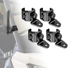 For Polaris XPEDITION ADV NorthStar Pro-Fit 4xMounting Brackets Clamp Whip Light
