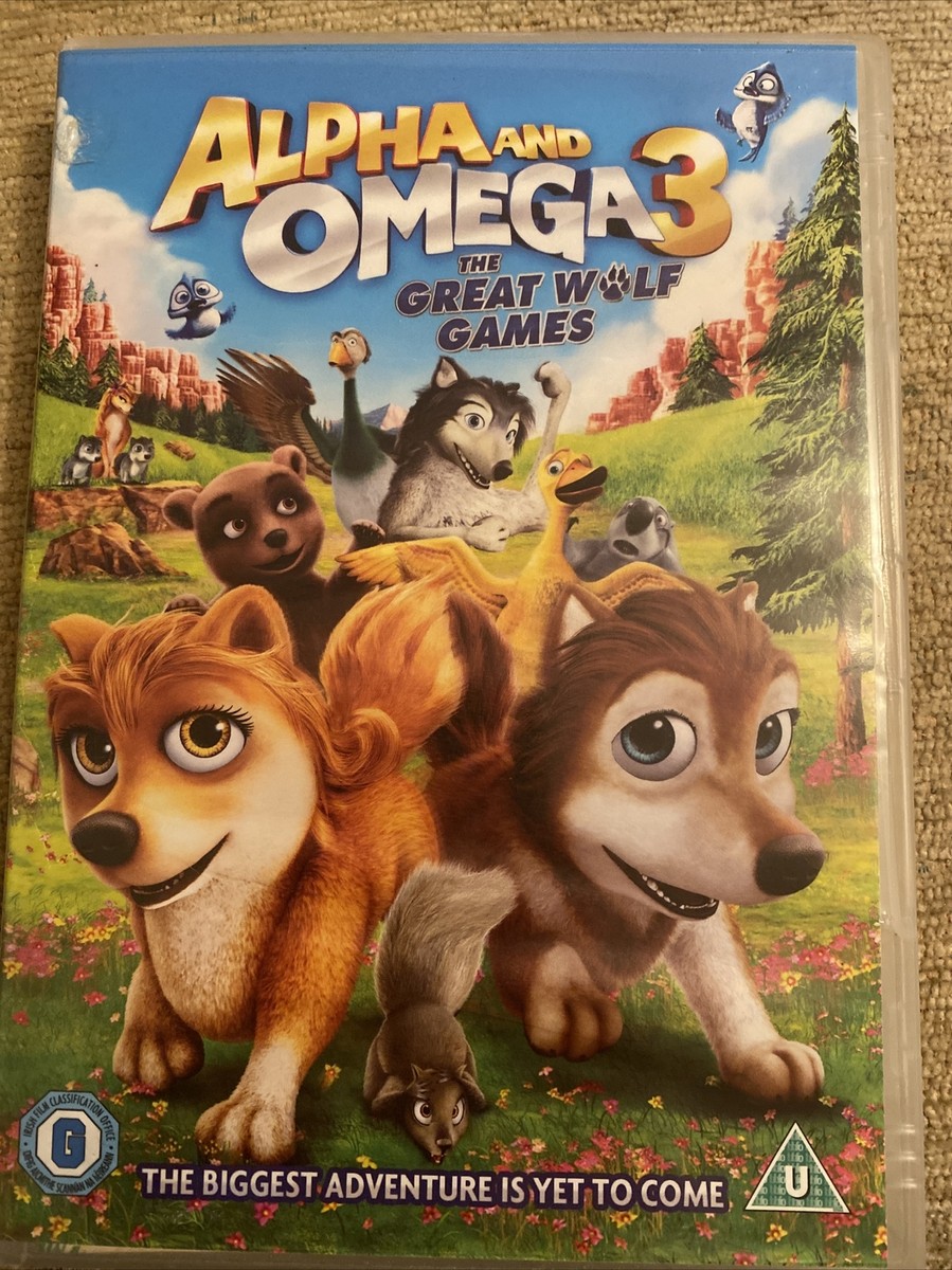 Alpha and Omega The Great Wolf Games DVD (2014) Richard Rich
