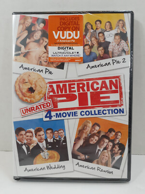 AMERICAN PIE 4 Movie Collection DVD Unrated 1 2 Wedding Reunion  New Sealed
