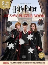 Harry Potter Jigsaw Puzzle Book (Jigsaw Puzzle Books) - Hardcover - GOOD