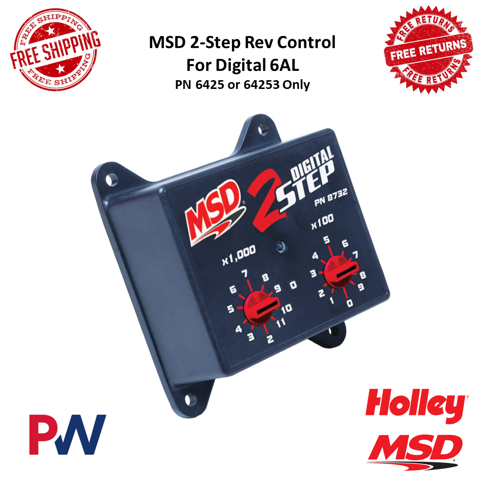 MSD DIGITAL 6AL PN 6425 点火コントローラー　中古品 MSD 2-Step Rev Control For Digital 6AL Ignition PN 6425 or
