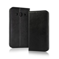 Book Cover Smart Magnetic FüR Samsung Galaxy S24 Fe, Black Tasche HüLle Etui