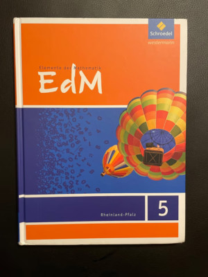 EdM Elemente der Mathematik 5 Schulbuch Rheinland-Pfalz Schule Gymnasium