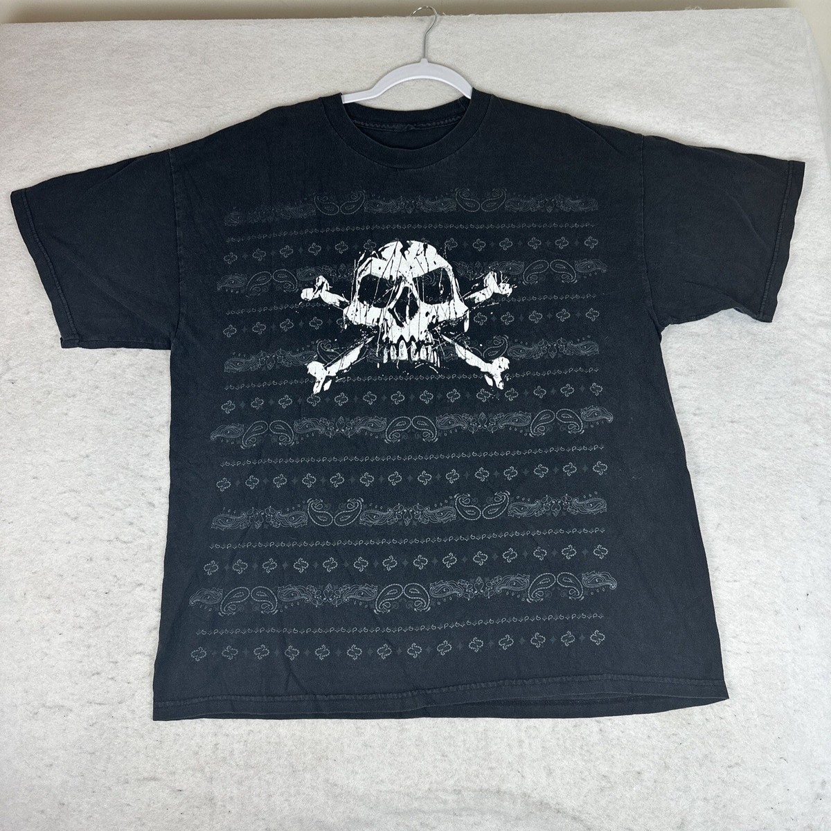 ミュージシャン the bonez Vintage Bandana Skull Tee XXL s-l1200.jpg