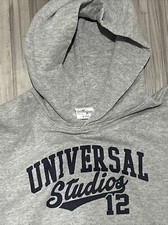 Universal Studio Kids Hoodie Large - Universal Studio 12 Logo