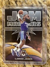 2021-22 Panini Mosaic Basketball Jam Masters Lebron James Insert #1 LA Lakers