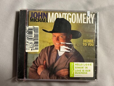 John Michael Montgomery : Home To You , New Sealed CD ( Case Chipped On Bottom )
