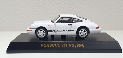 1/64 Kyosho PORSCHE 911 RS (964) WHITE Chase Version diecast car