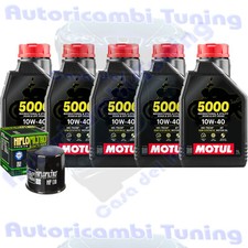 Kit De Filtre D'Huile Motul 5000 10W40 Pour Suzuki VZ1500 Boulevard 2009 2019