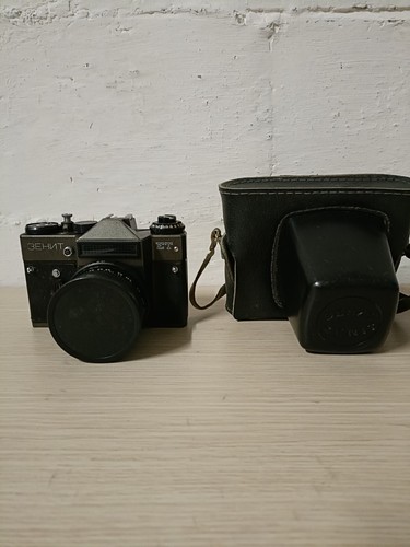 ZENIT ET Spiegelreflexkamera + Objektiv für Ersatzteile