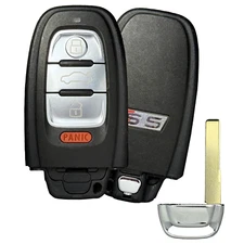 Oem Unlocked 2008-2017 Audi S5 Logo Prox Smart Key Comfort Access IYZFBSB802