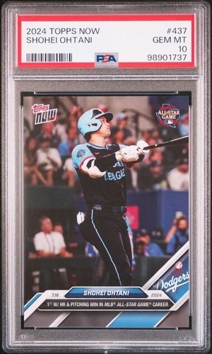 PSA10 2024 TOPPS NOW 437 SHOHEI OHTANI ALL STARGAME - 第 1/1 張圖片