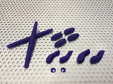 LINEGEAR Complete Replacement Rubber Set for Oakley Juliet - Violet [JU-CRS-VI]