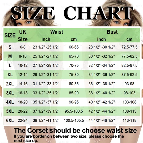 Size 6-24 Women Boned Lace Up Burlesque Basque Overbust Black Corset Top Costume - Picture 2 of 41
