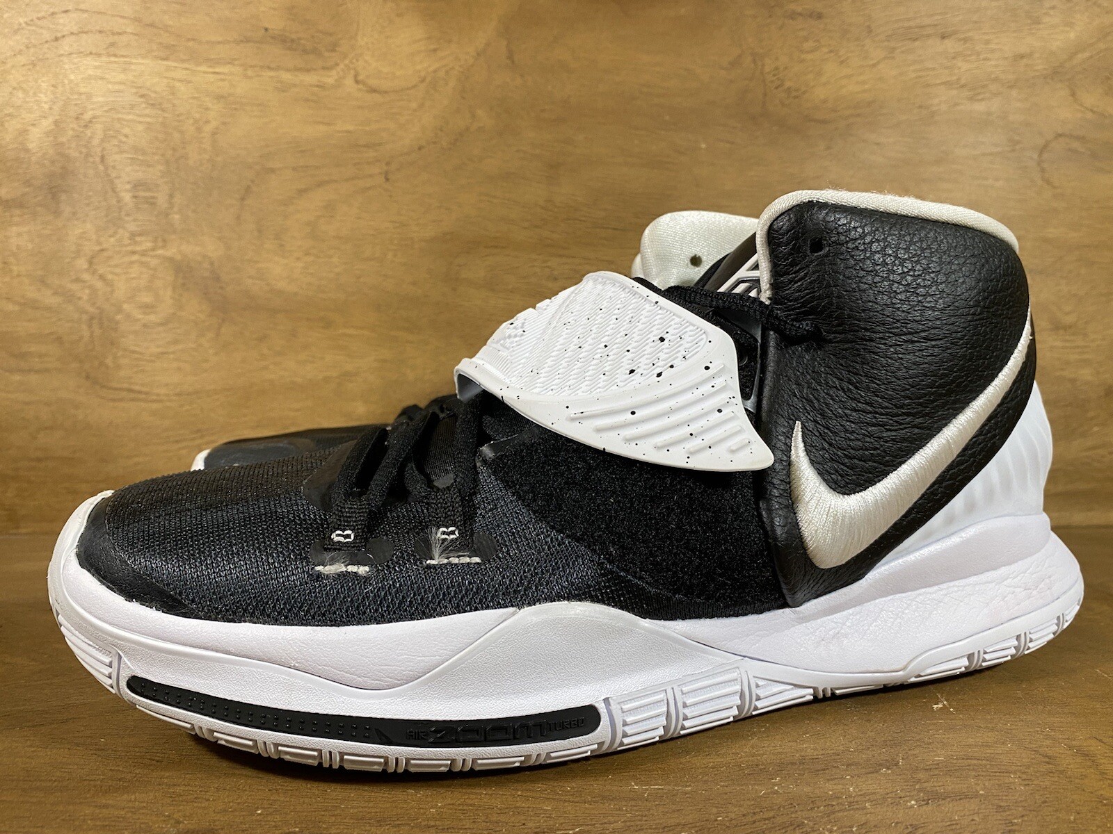 nike kyrie 6 black white