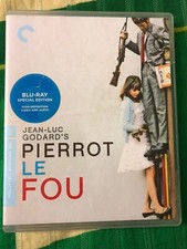 Pierrot Le Fou (Blu-ray Disc, 2009, Criterion Collection) for sale