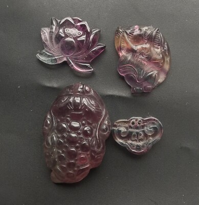 Amazing,Lotus flower,Fox,Toad,cloud,fluorite quartz Pendant,Amulet rope necklace
