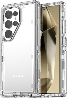 For Samsung Galaxy S26/ S25 /S24 S23  Shockproof Heavy Duty Clear Defender Case
