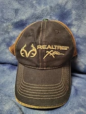 Realtree Xtra  -  Blue Camo Hunting Mens Hat Cap Adjustable Deer Bow Mesh