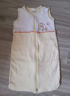 Baby Schlafsack Gelb/Weiß 70cm Impidimpi Guter Zustand!