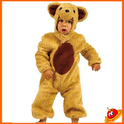 Vestito Carnevale Neonato Travestimento Da Orso Costume Carnevale