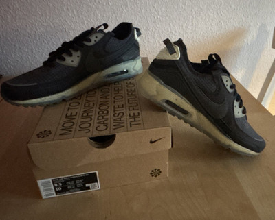 Nike Air Max Terrascape 90 Herren Sneaker Schwarz Dunkelgrau Lime Ice EU 42