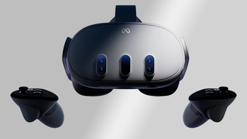 Meta Quest 3 512GB All-In-One VR Mixed Reality Headset White Excellent