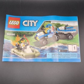LEGO CITY: Lego City Starter Set 60086 Complete Set with Manuals Retired No Box