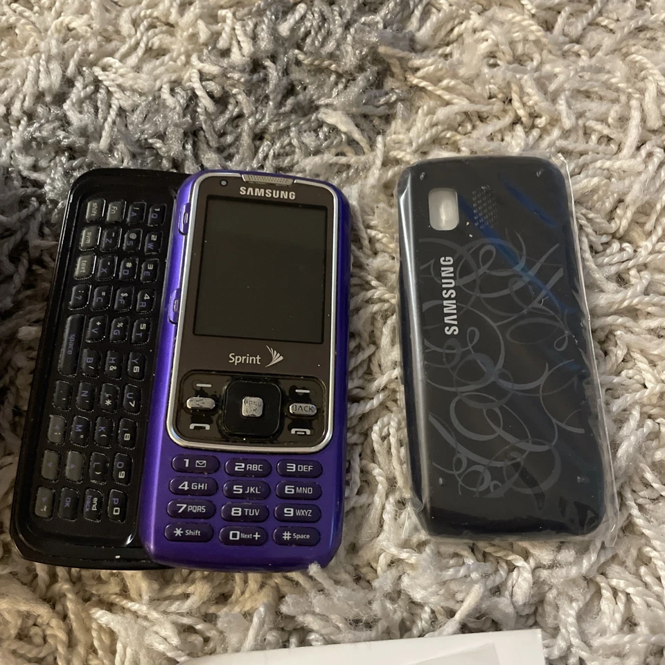 Teléfono Celular Samsung Rant SPH-M540 2.1" LCD Cámara Única QWERTY Teclado Deslizante Foto 2 de 4