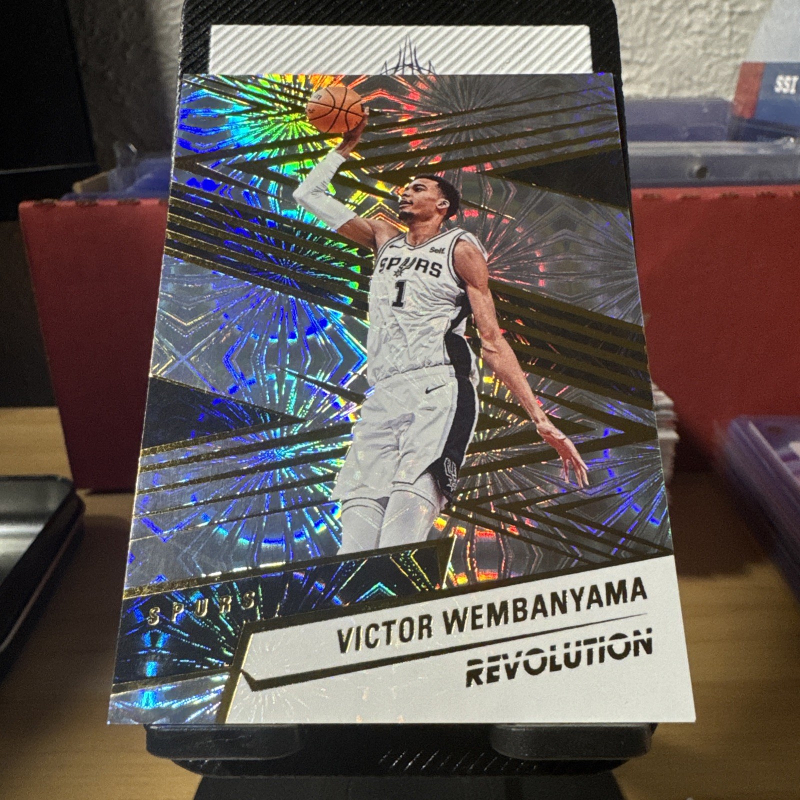 2024-25 Panini Revolution Fireworks Victor Wembanyama /149 #79 Spurs