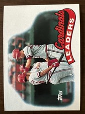 1989 Topps - Team Leaders St. Louis Cardinals #261