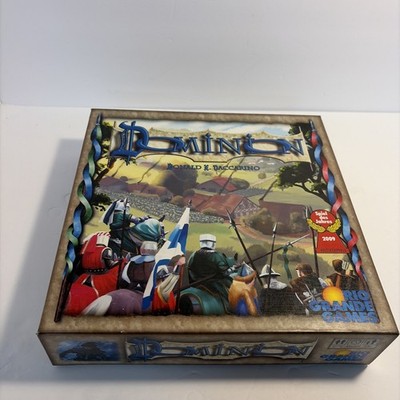 DOMINION  Card Game Rio Grande Games - COMPLETE unplayed excellent condition 