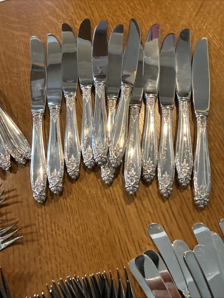 Servicio de cubiertos Eldan "Prelude" níquel plata para 12 138 piezas excelente aspecto Foto 4 de 4