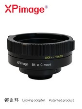 XPIMAGE B4-C Lens Adapter for B4 2/3'' Lens to C Mount Thread Industrial Camera
