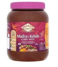 Patak's Madras Paste Tub 2.4kg| Spicy Curry Base for Kebab & BBQ