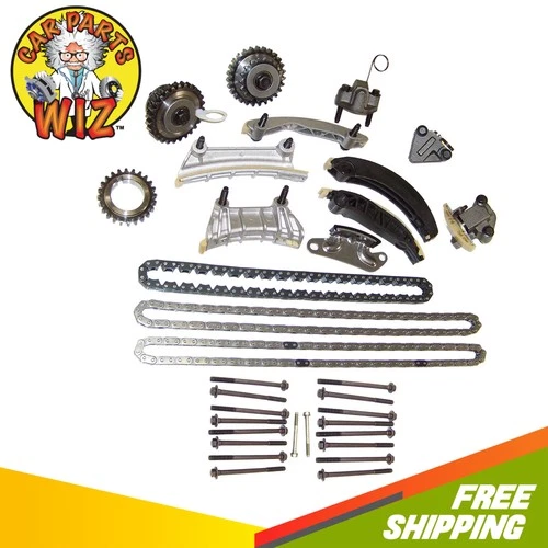 Engine Timing Chain Kit Bolts Fits 04-07 Cadillac Buick Saturn 2.8L 3.6L N36A