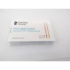 Dentsply B00PGGPF00F45 ProTaper Gold Conform Gutta Percha Points F4/F5 60/Pk