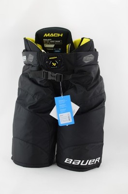 Bauer Supreme Mach Hockey Pants Junior Size Large Black (0423-9581)