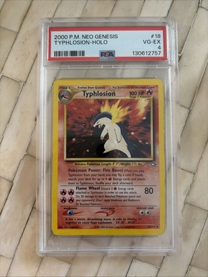 Typhlosion 18/111 Neo Genesis Holo for sale online | eBay