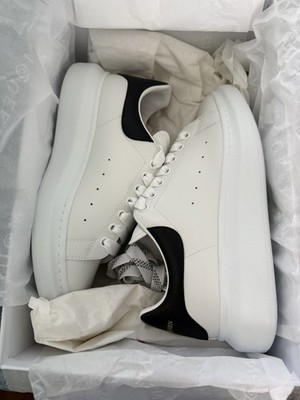 Alexander McQueen White and Black , Size 41 (8 Men)