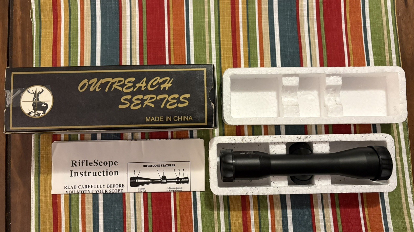 Riflescope & Crossbow scope / Outreach Series 4X25 / NEW | eBay