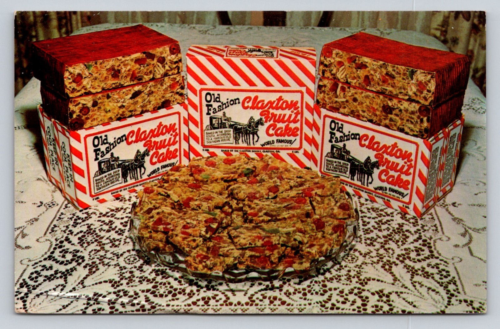 Fruit Cake Claxton Bakery  Georgia P122