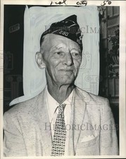 1962 Press Photo Torjus Nilssen, Commander of Navy Post No. 230, American Legion