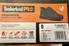 Women's Timberland PRO Radius Composite Safety Toe Work Sneaker Black